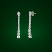 Boucles d'oreilles Namuri Femme DEGRADE in Or Diamante OR-DEG10